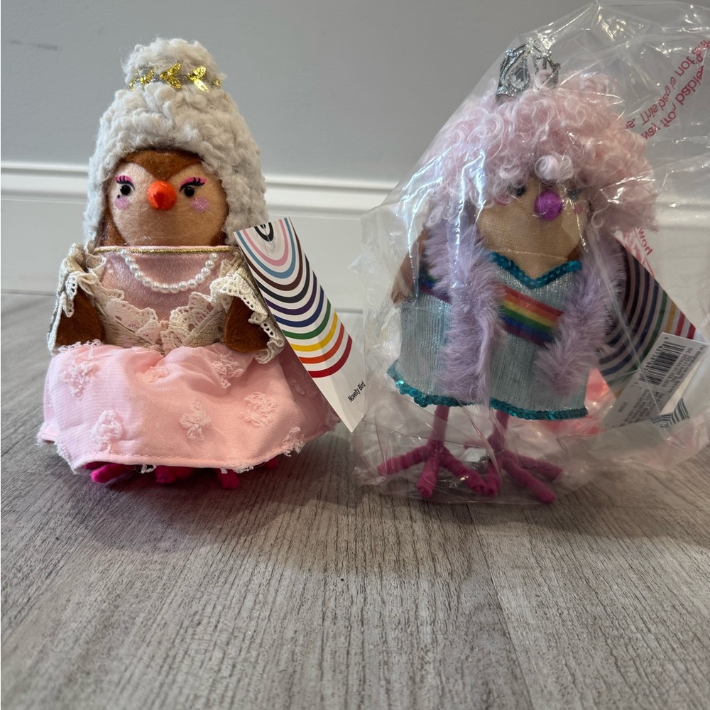 Set of Two Target Pride Birds: Mrs Pride and Queen NWT